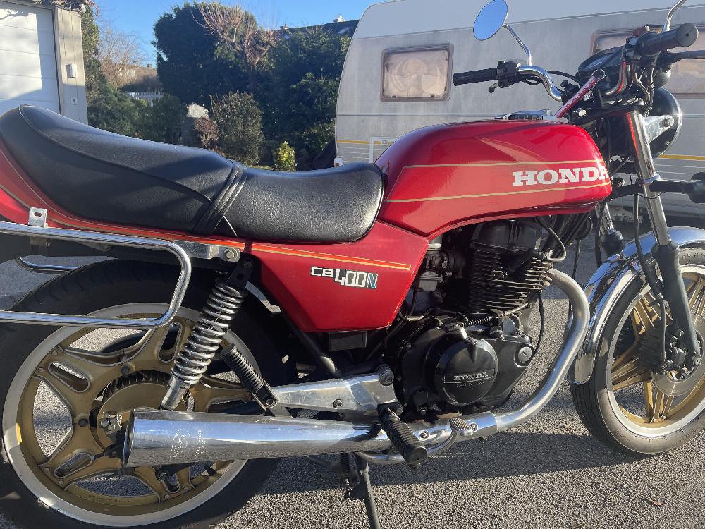 Motorrad verkaufen Honda CB 400n  Ankauf